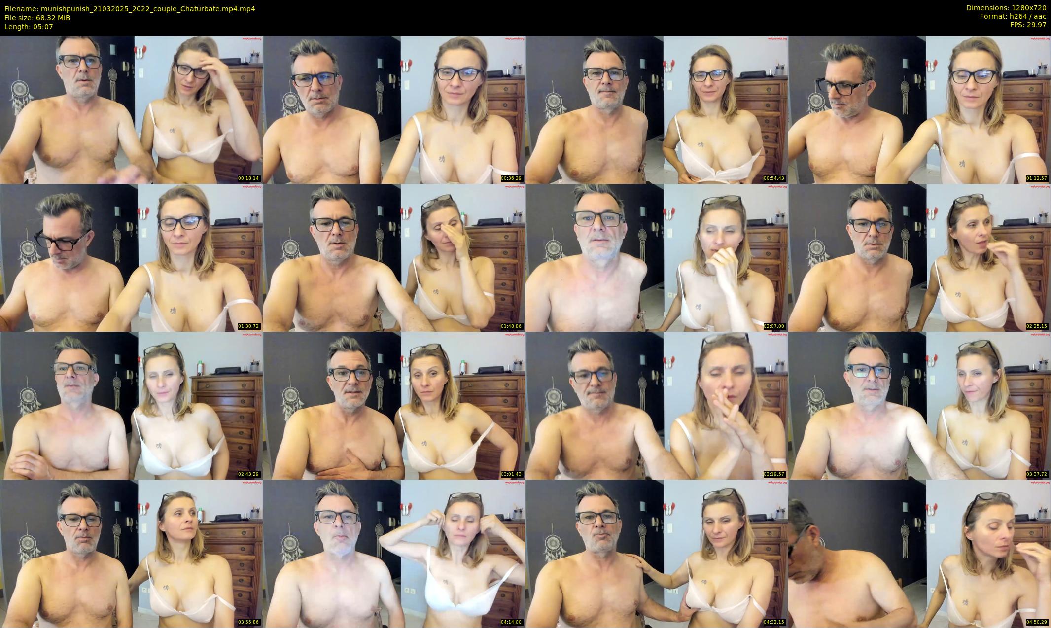 munishpunish — 6 minute Chaturbate couple cam show recording, 720p, Mar 21, 2025