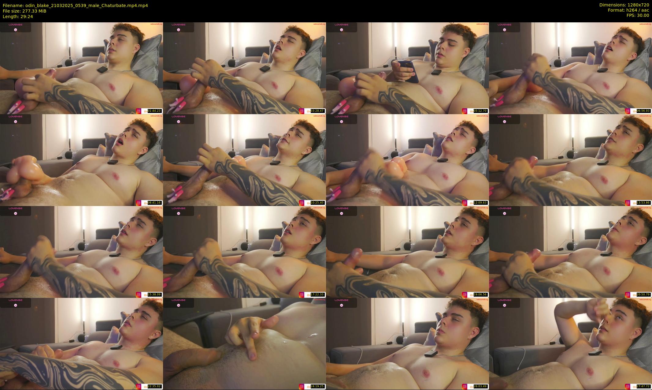 odin_blake — 30 minute Chaturbate male cam show recording, 720p, Mar 21, 2025