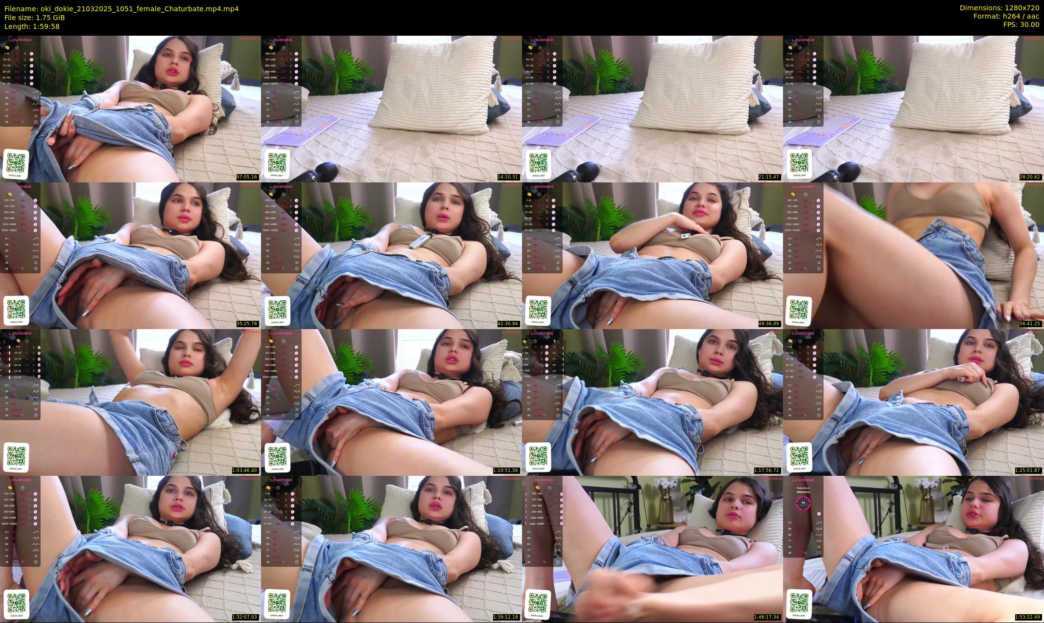 oki_dokie — 120 minute Chaturbate female cam show recording, 720p, Mar 21, 2025