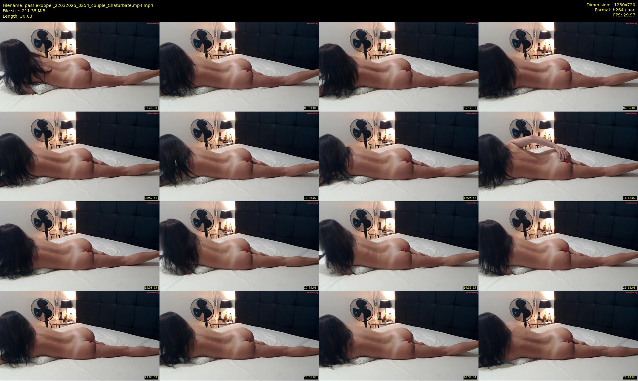 passiekoppel — 31 minute Chaturbate couple cam show recording, 720p, Mar 22, 2025