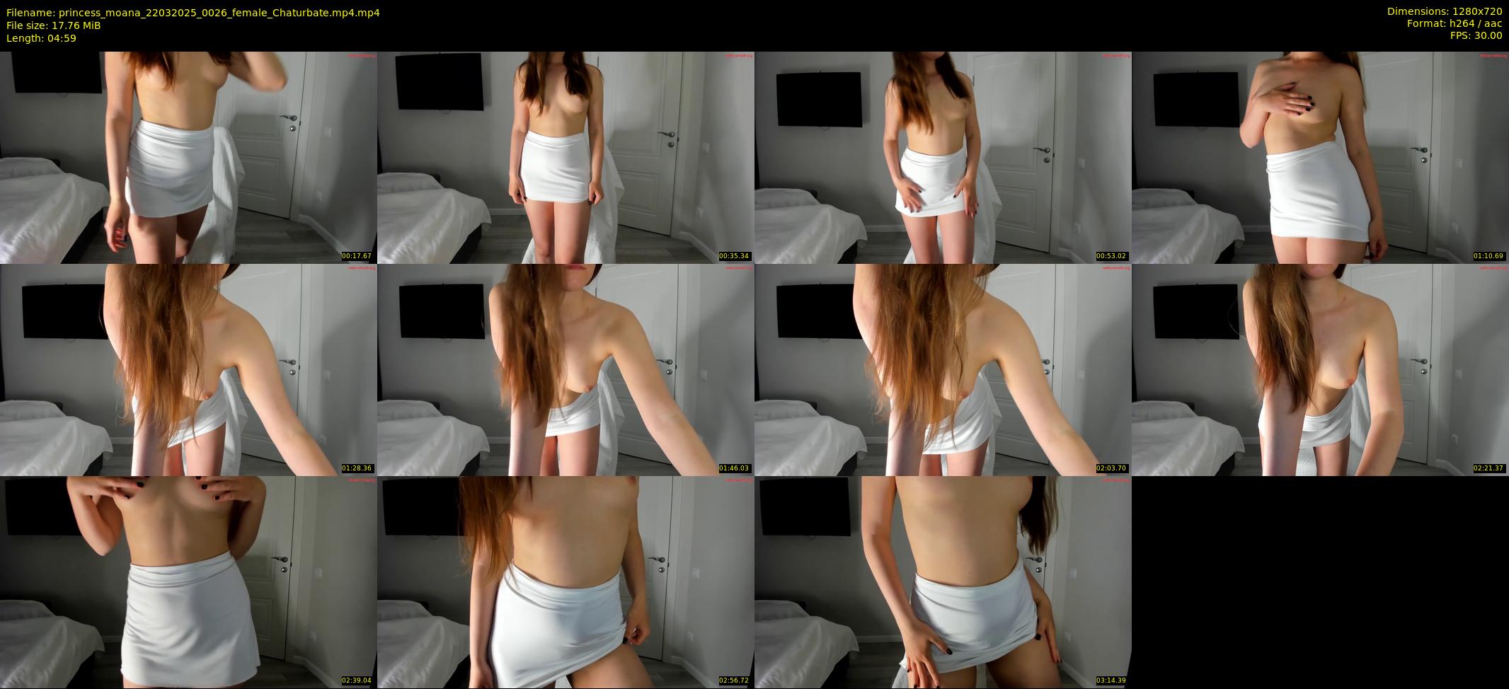 princess_moana — 5 minute Chaturbate female cam show recording, 720p, Mar 22, 2025