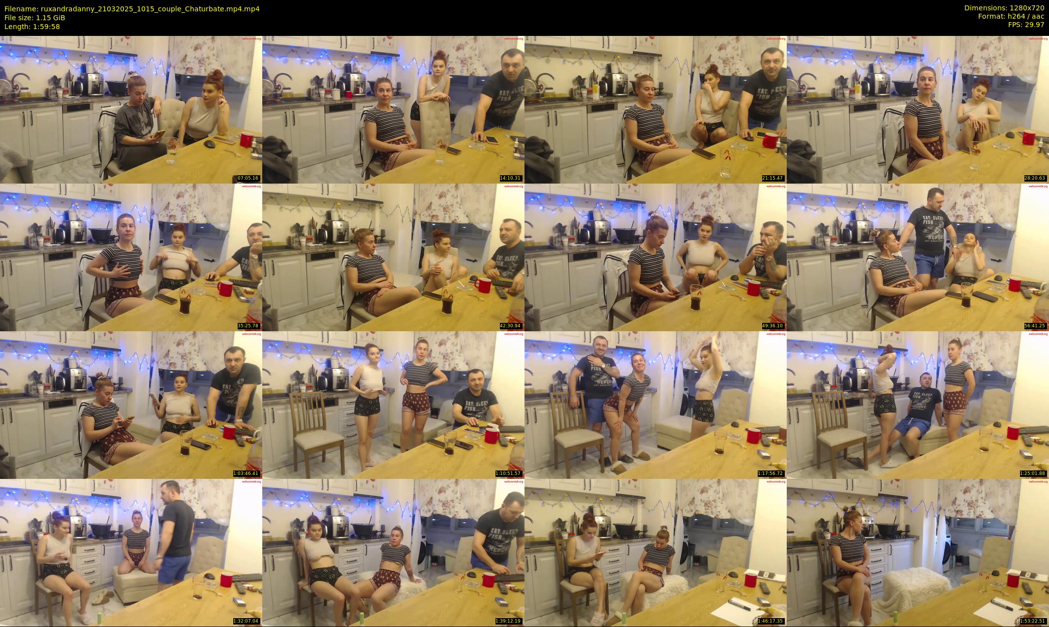 ruxandradanny — 120 minute Chaturbate couple cam show recording, 720p, Mar 21, 2025