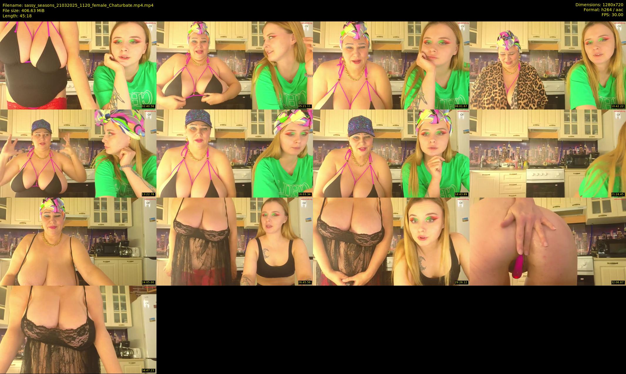 sassy_seasons — 46 minute Chaturbate couple cam show recording, 720p, Mar 21, 2025