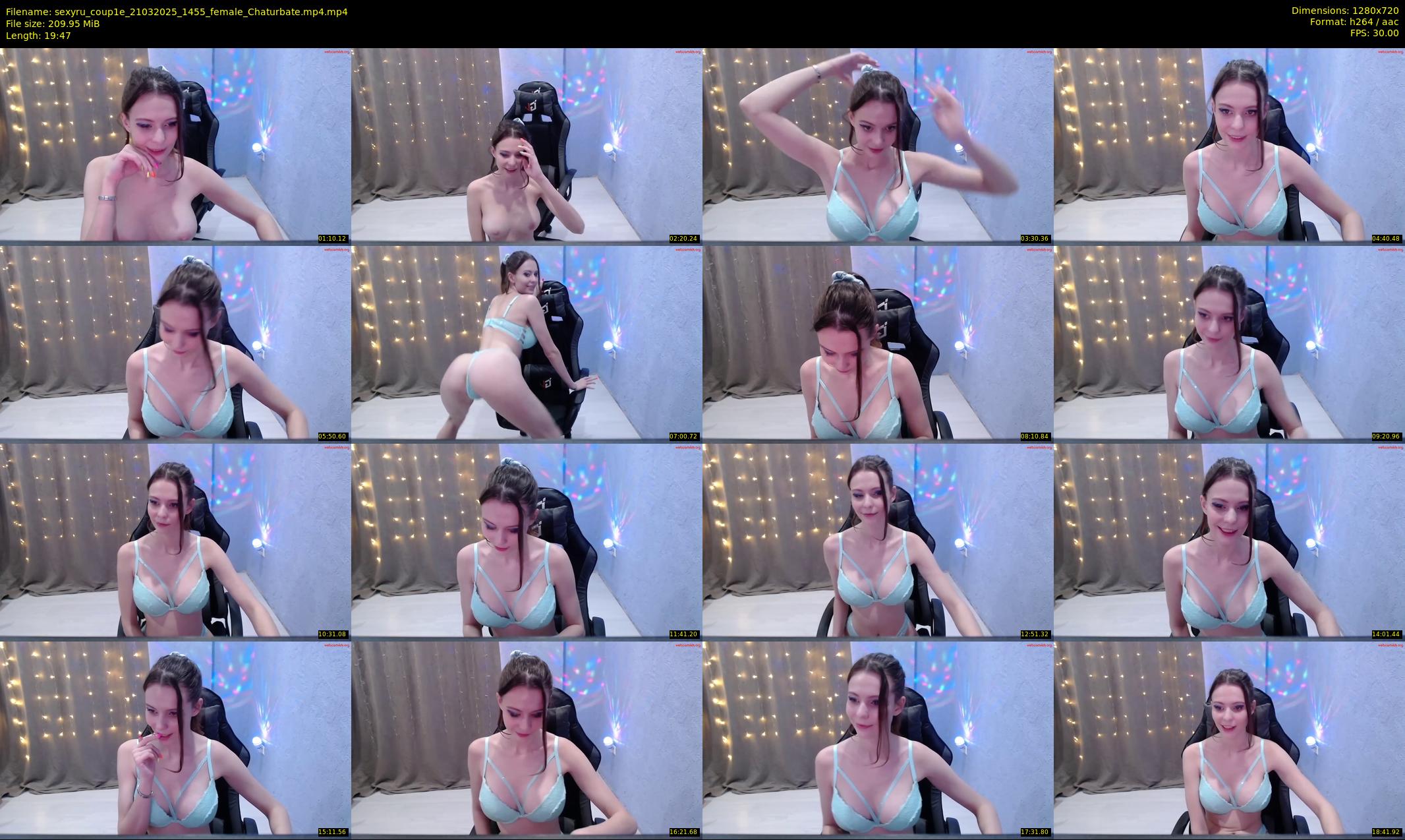 sexyru_coup1e — 20 minute Chaturbate couple cam show recording, 720p, Mar 21, 2025