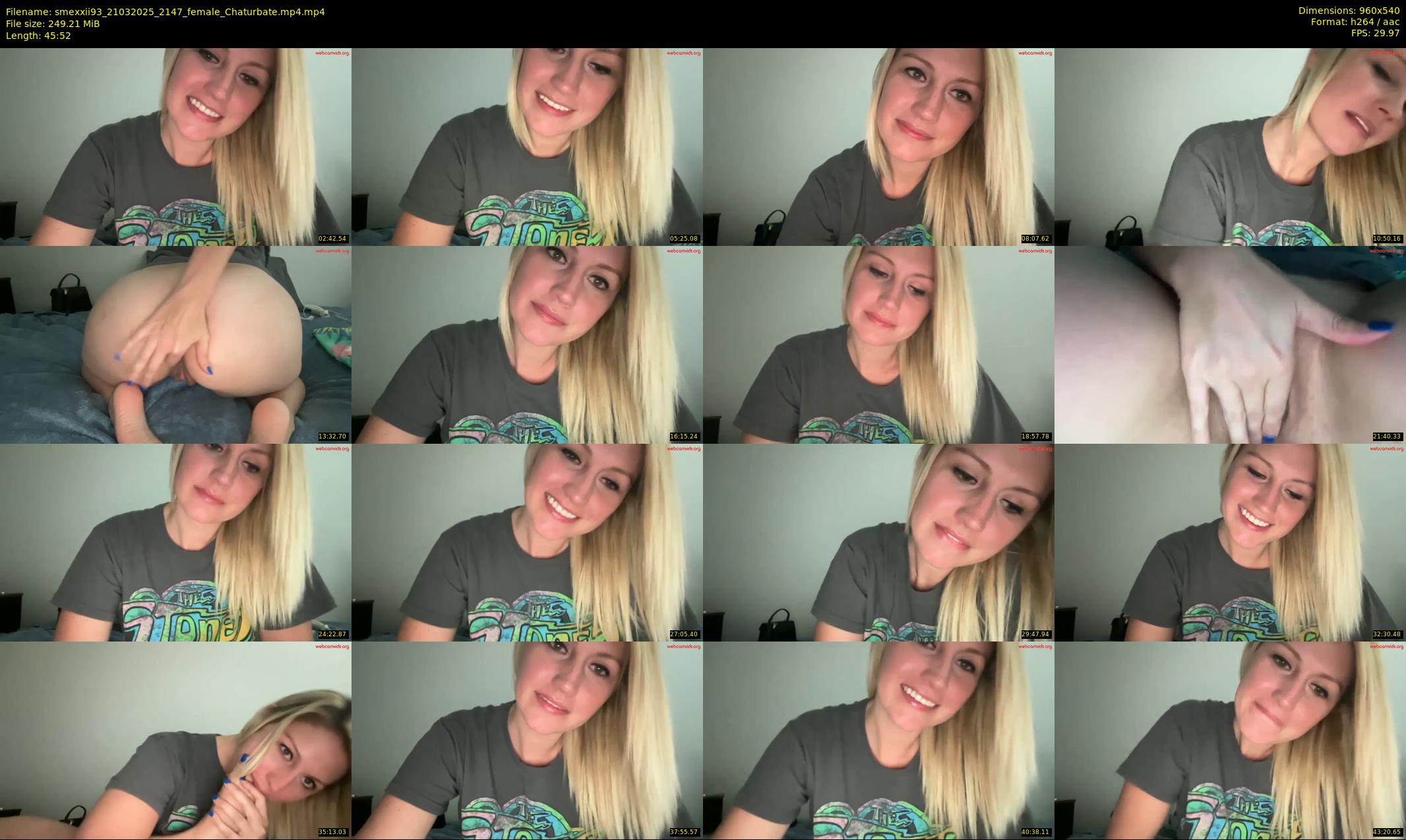 smexxii93 — 46 minute Chaturbate female cam show recording, 480p, Mar 21, 2025