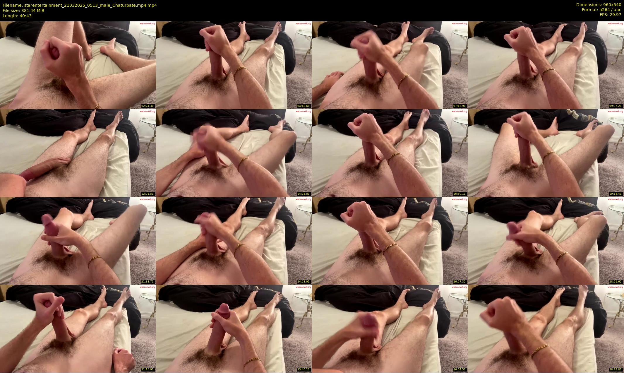 starentertainment — 41 minute Chaturbate male cam show recording, 480p, Mar 21, 2025