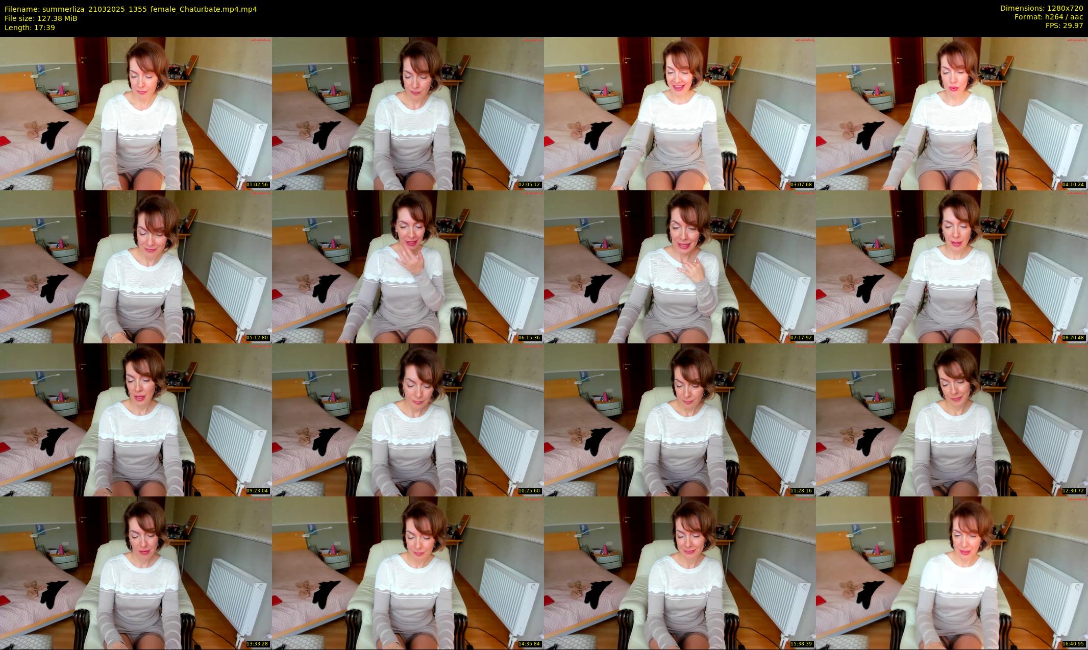 summerliza — 18 minute Chaturbate female cam show recording, 720p, Mar 21, 2025