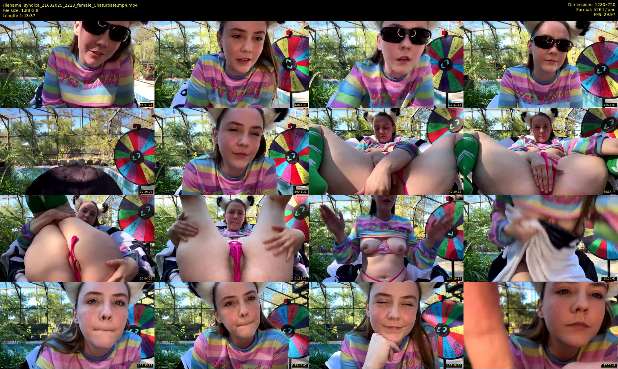 syndica — 104 minute Chaturbate female cam show recording, 720p, Mar 21, 2025
