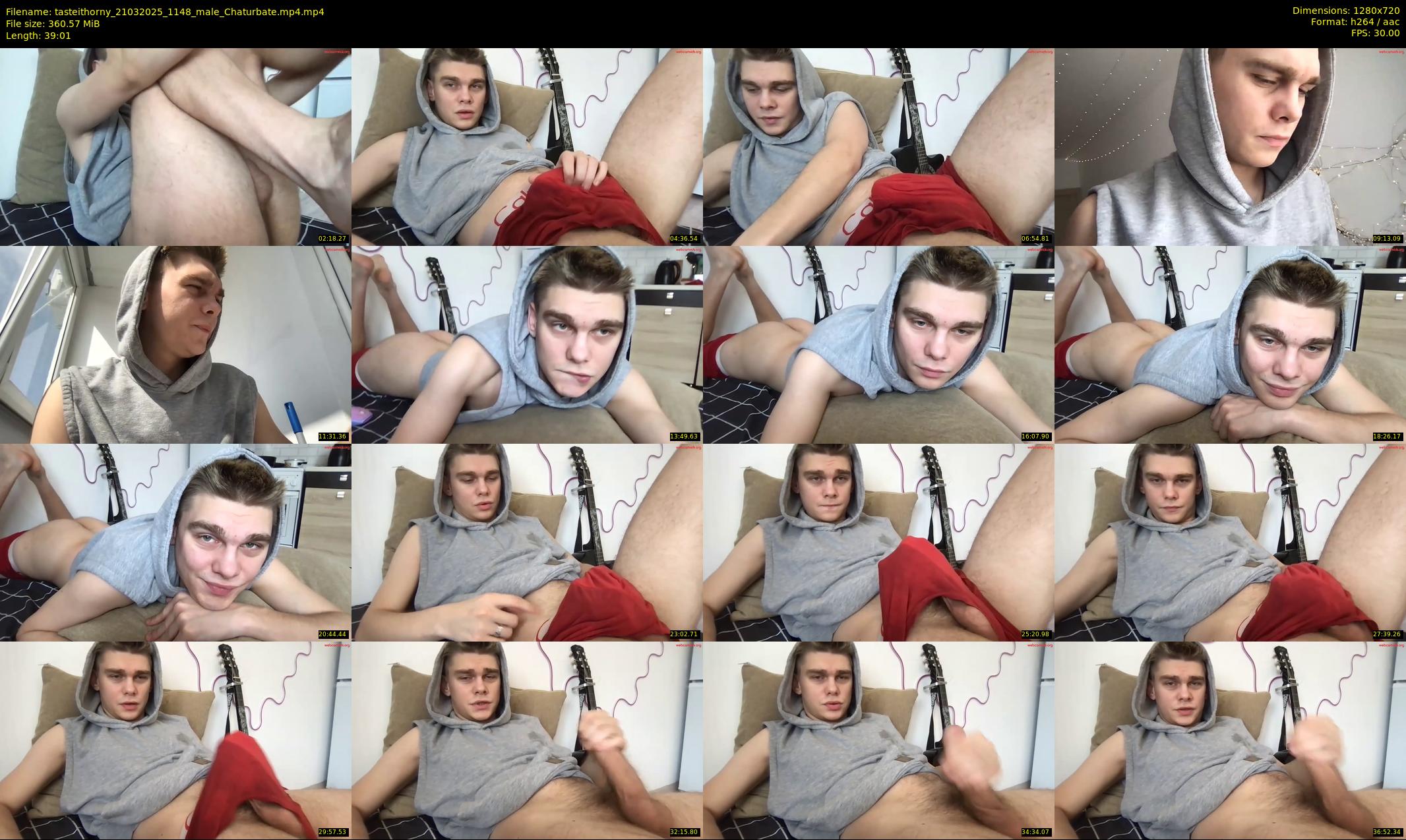 tasteithorny — 40 minute Chaturbate male cam show recording, 720p, Mar 21, 2025