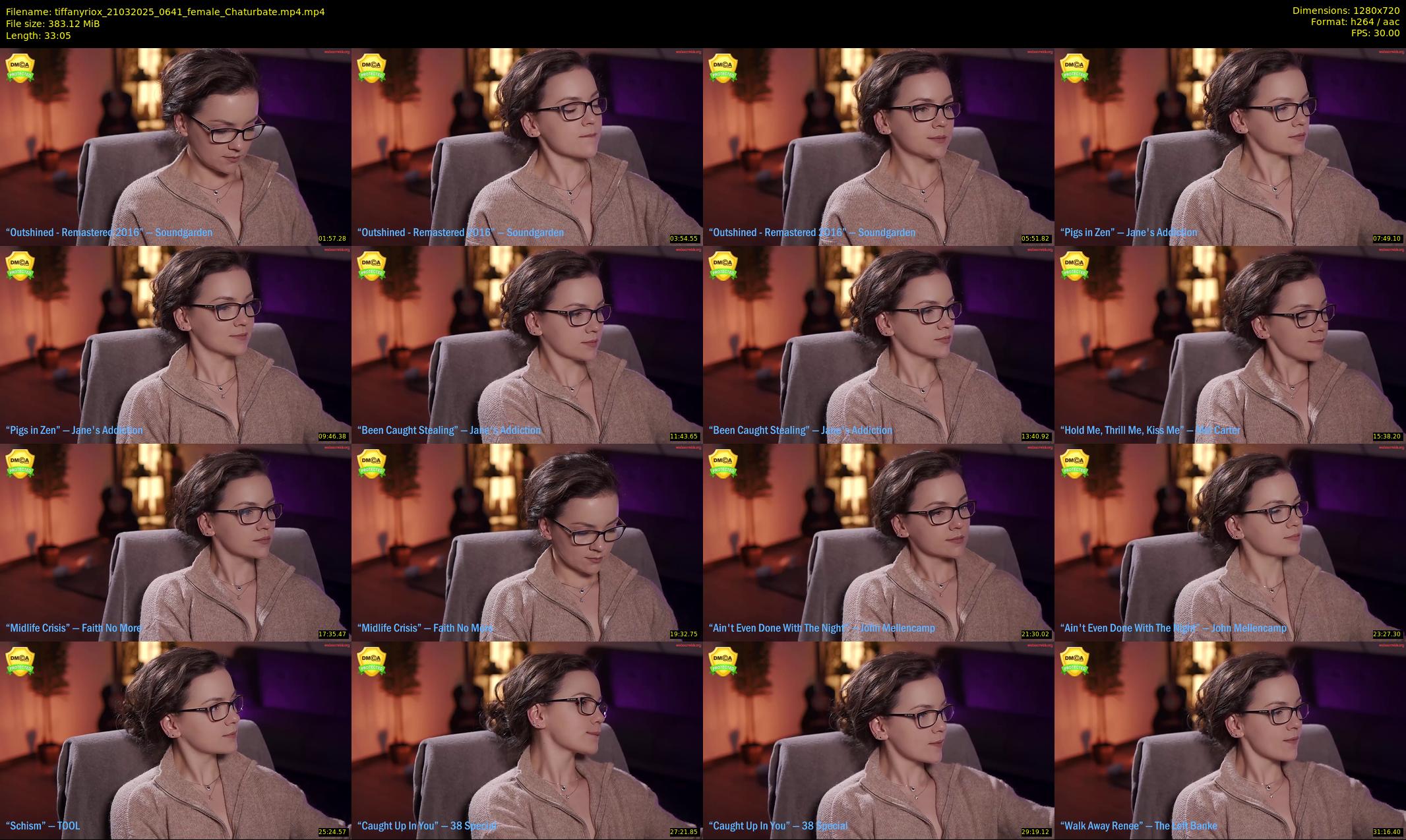 tiffanyriox — 34 minute Chaturbate female cam show recording, 720p, Mar 21, 2025