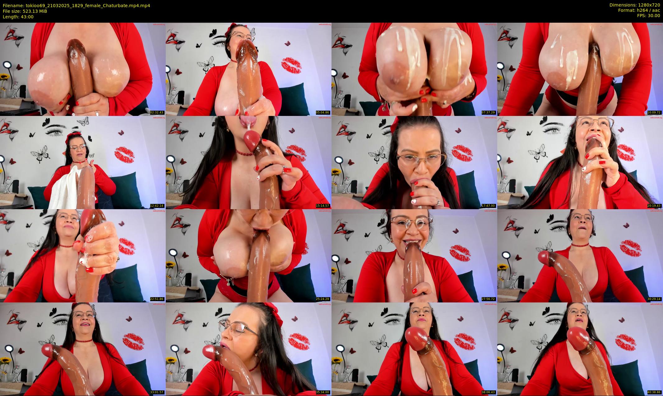 tokioo69 — 43 minute Chaturbate female cam show recording, 720p, Mar 21, 2025