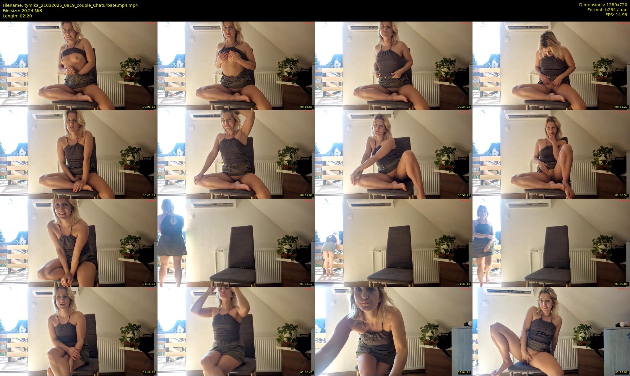 tymika — 3 minute Chaturbate female cam show recording, 720p, Mar 21, 2025