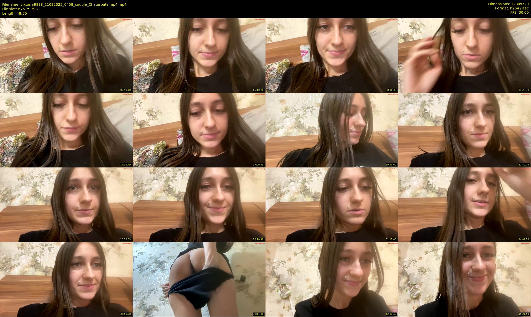 viktoria9898 — 48 minute Chaturbate couple cam show recording, 720p, Mar 21, 2025
