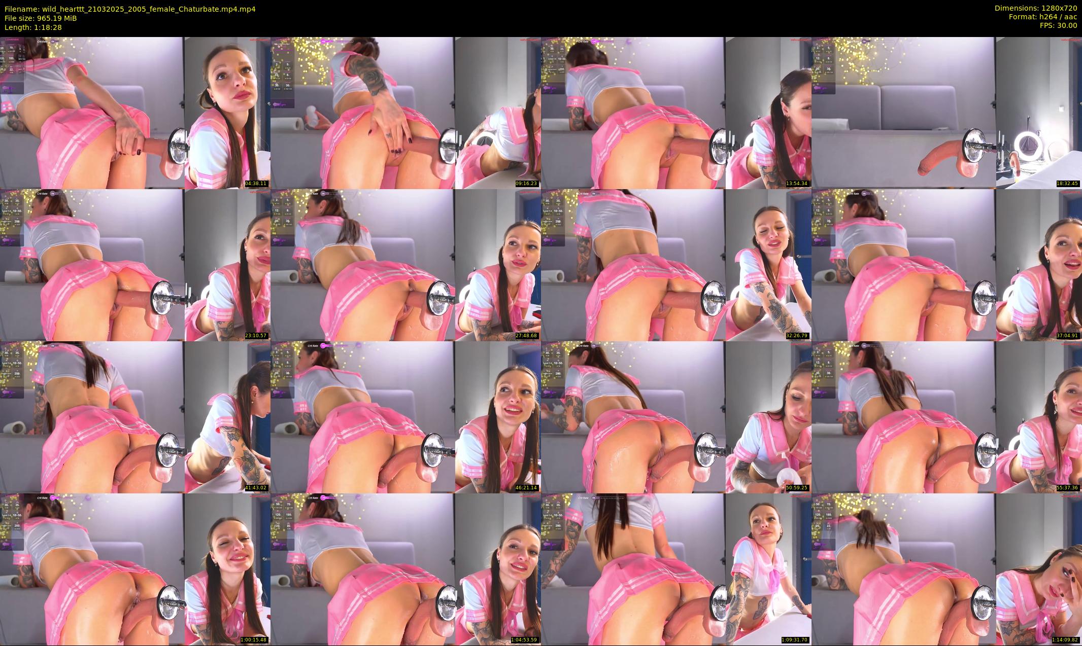 wild_hearttt — 79 minute Chaturbate female cam show recording, 720p, Mar 21, 2025