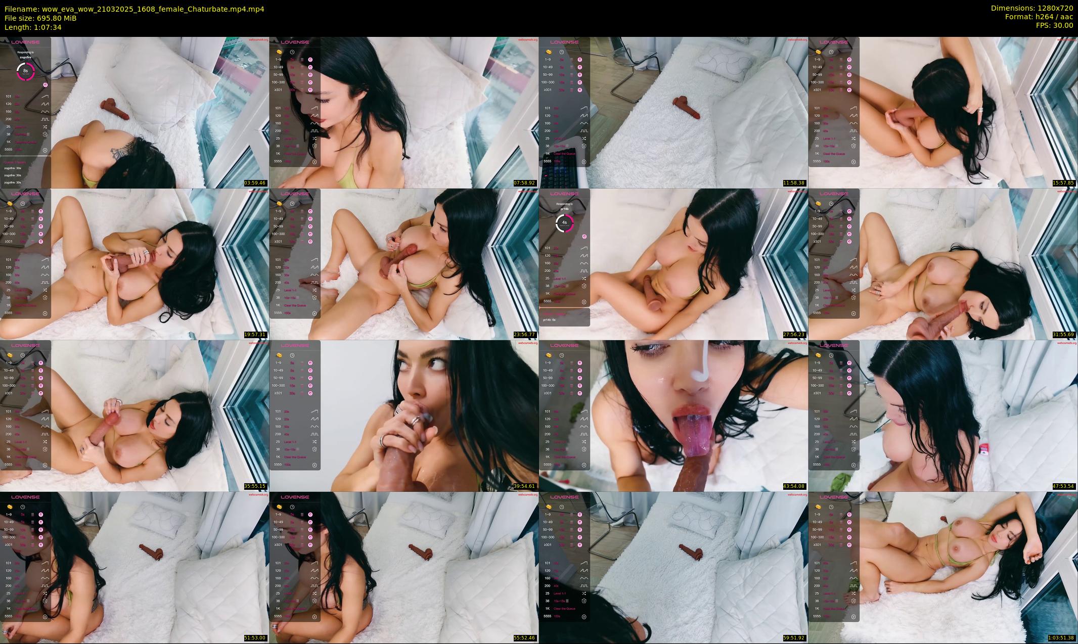 wow_eva_wow — 68 minute Chaturbate female cam show recording, 720p, Mar 21, 2025
