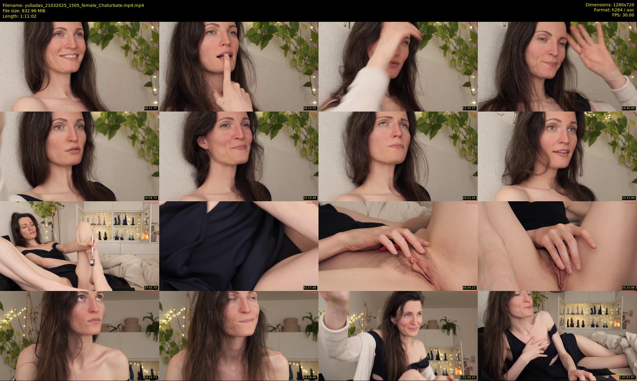 yulladao — 72 minute Chaturbate female cam show recording, 720p, Mar 21, 2025