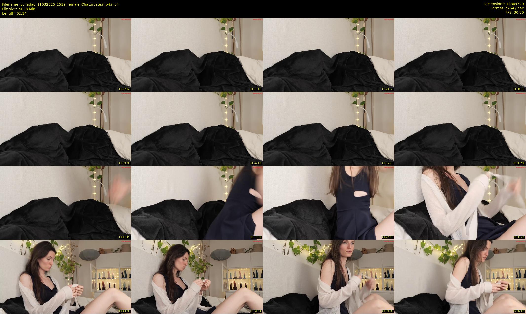 yulladao — 3 minute Chaturbate female cam show recording, 720p, Mar 21, 2025