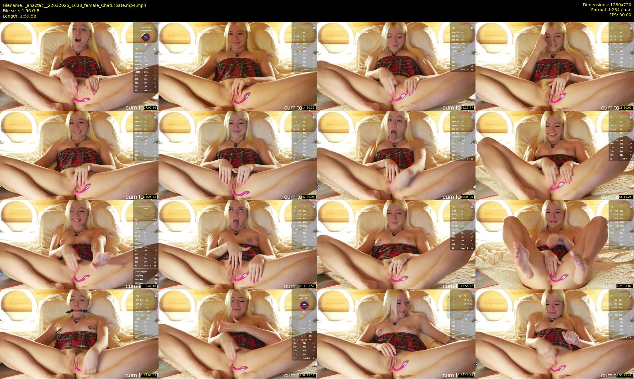 _anactac_ — 120 minute Chaturbate female cam show recording, 720p, Mar 22, 2025