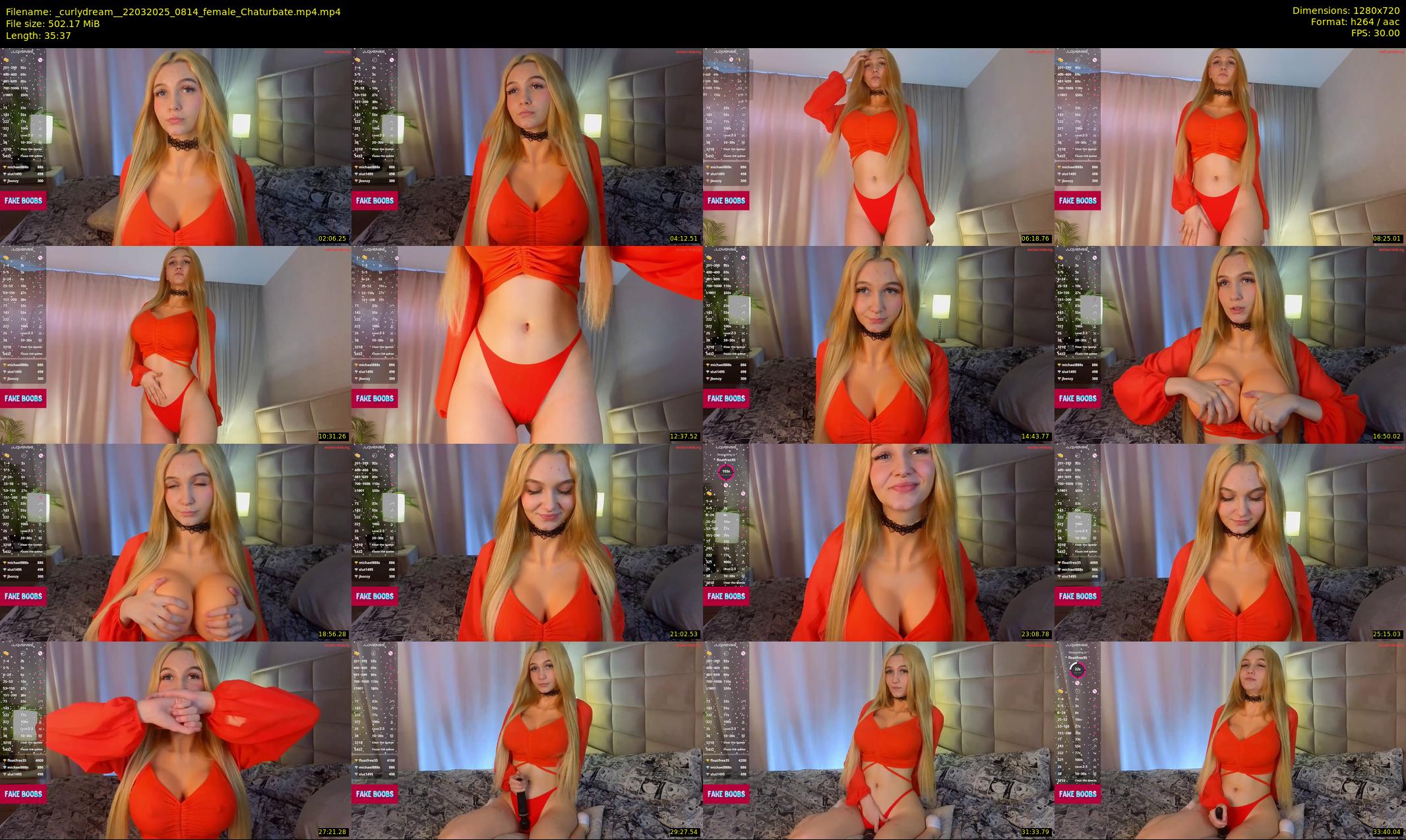 _curlydream_ — 36 minute Chaturbate female cam show recording, 720p, Mar 22, 2025