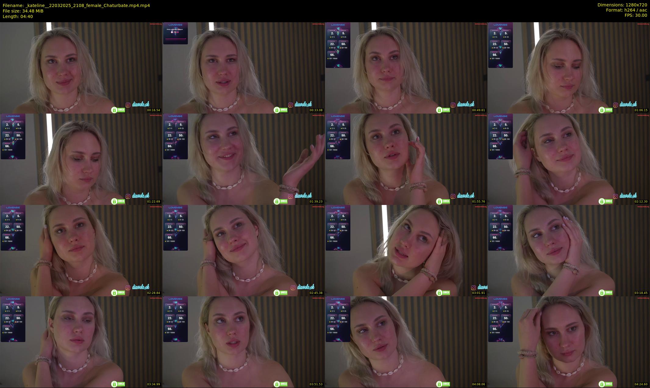 _kateline_ — 5 minute Chaturbate female cam show recording, 720p, Mar 22, 2025