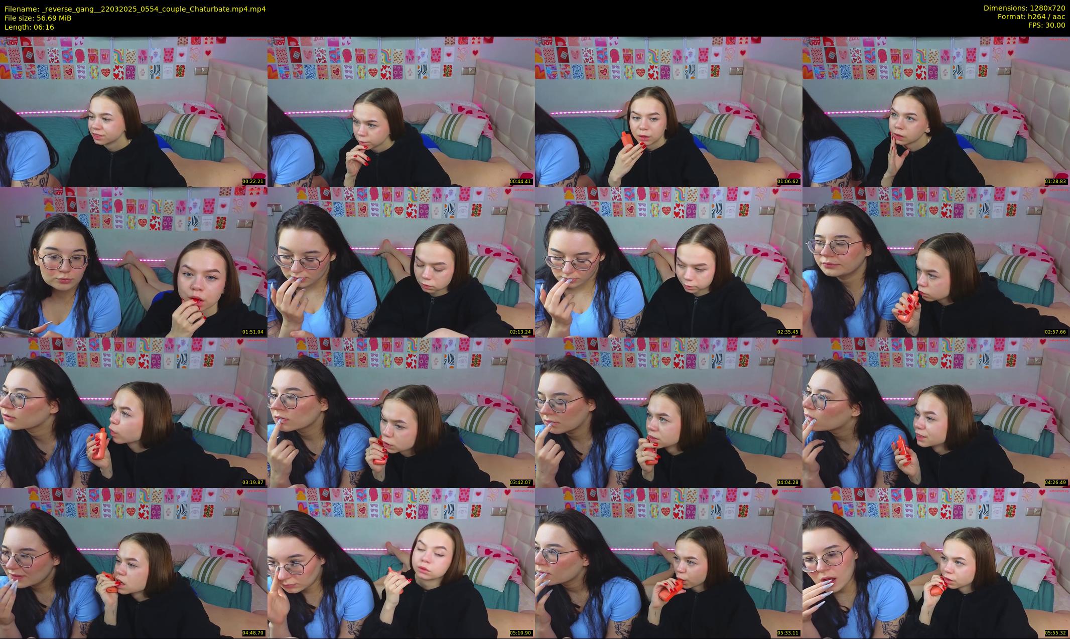 _reverse_gang_ — 7 minute Chaturbate couple cam show recording, 720p, Mar 22, 2025