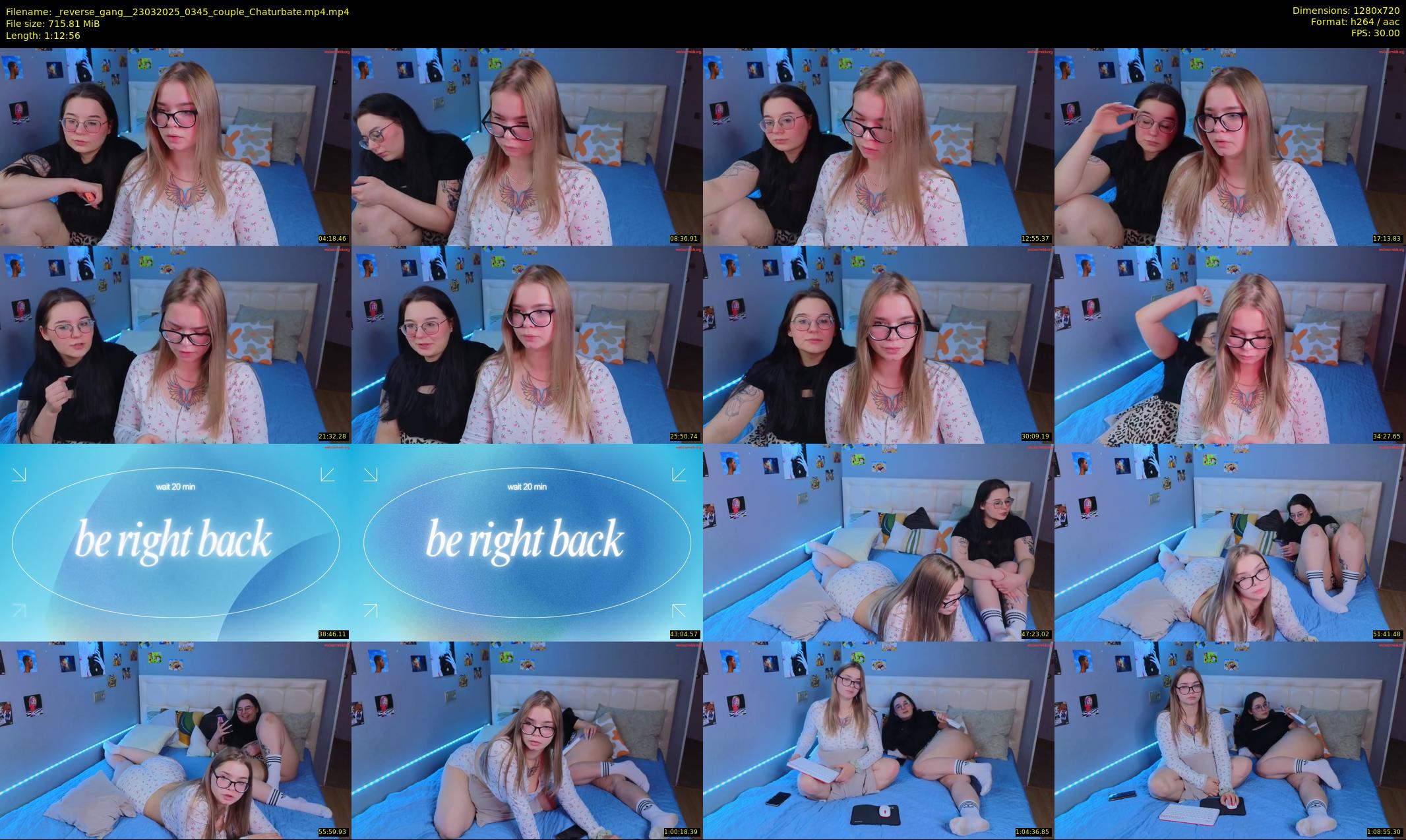 _reverse_gang_ — 73 minute Chaturbate couple cam show recording, 720p, Mar 23, 2025