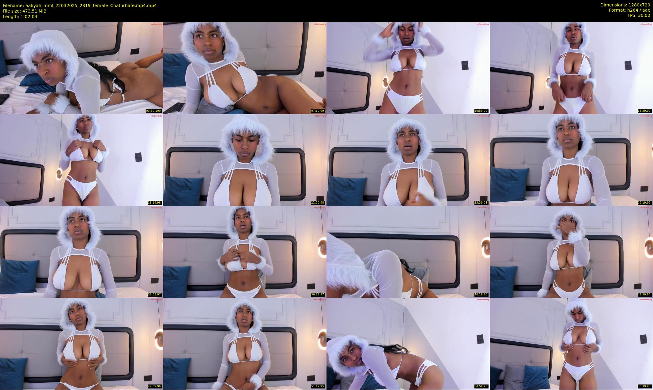 aaliyah_mml — 63 minute Chaturbate female cam show recording, 720p, Mar 22, 2025