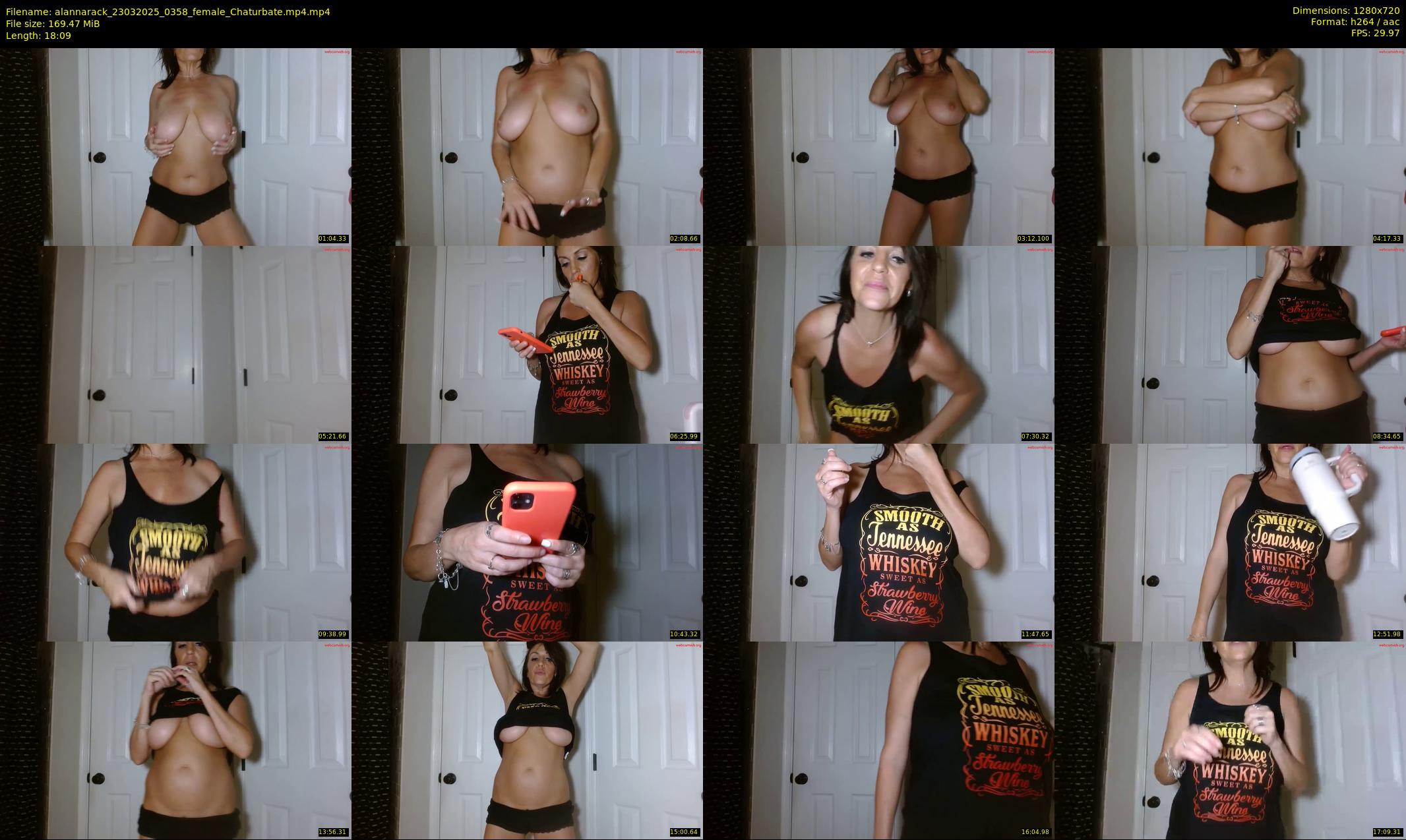 alannarack — 19 minute Chaturbate female cam show recording, 720p, Mar 23, 2025