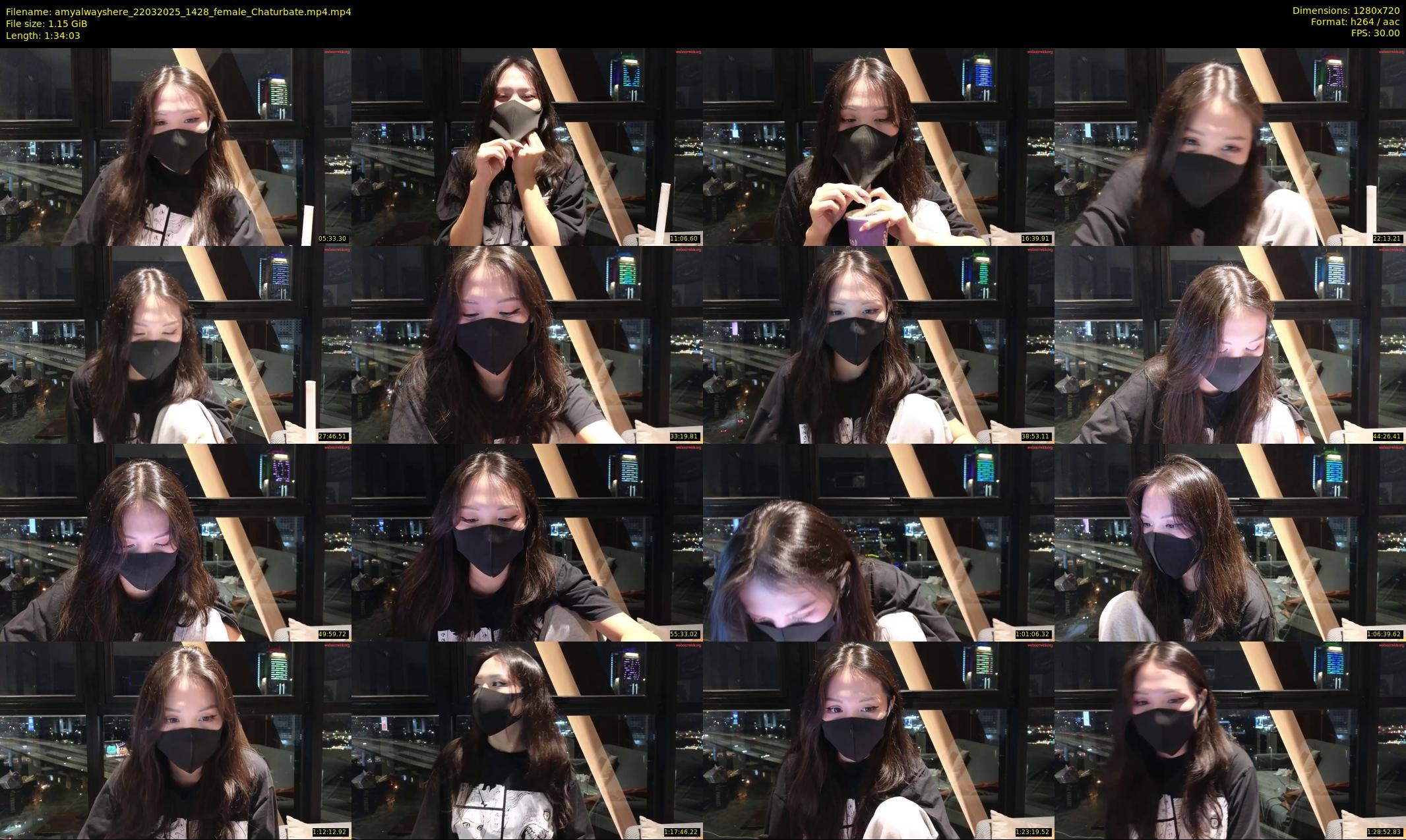 amyalwayshere — 95 minute Chaturbate female cam show recording, 720p, Mar 22, 2025