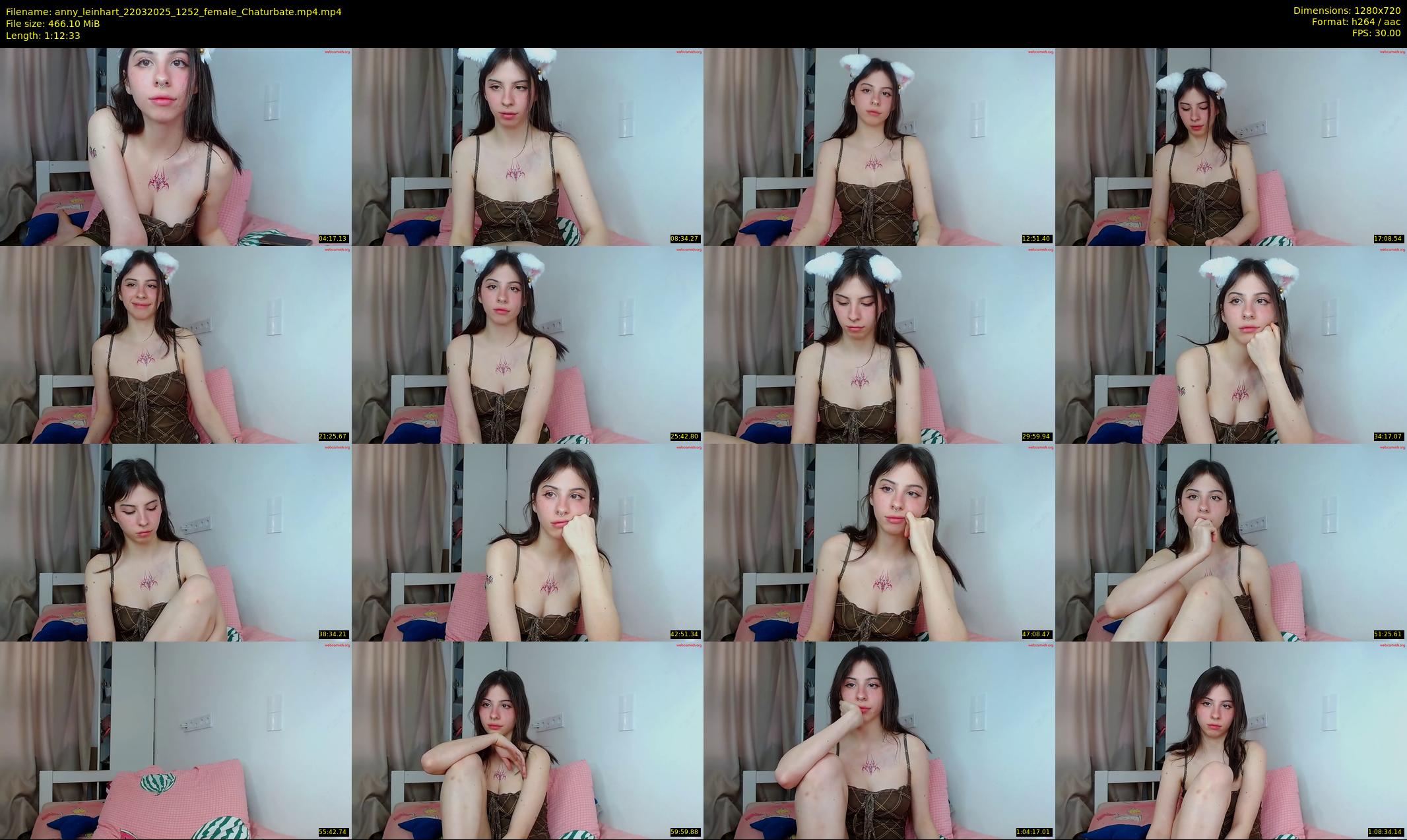 anny_leinhart — 73 minute Chaturbate female cam show recording, 720p, Mar 22, 2025