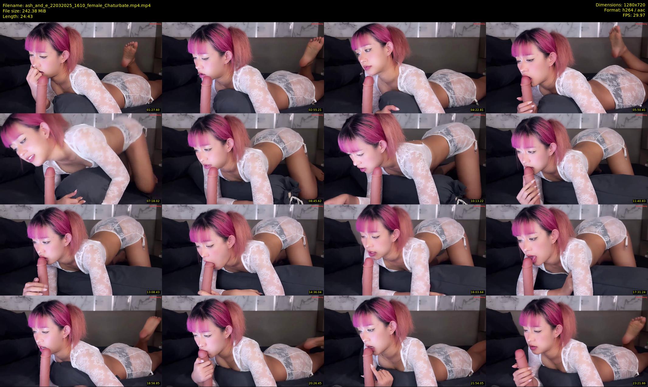ash_and_e — 25 minute Chaturbate couple cam show recording, 720p, Mar 22, 2025
