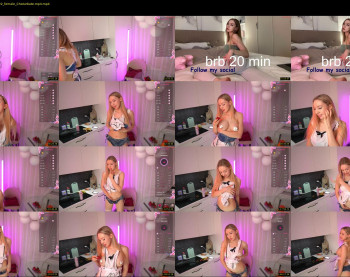avroramy — 120 minute Chaturbate female cam show recording, 720p, Mar 22, 2025
