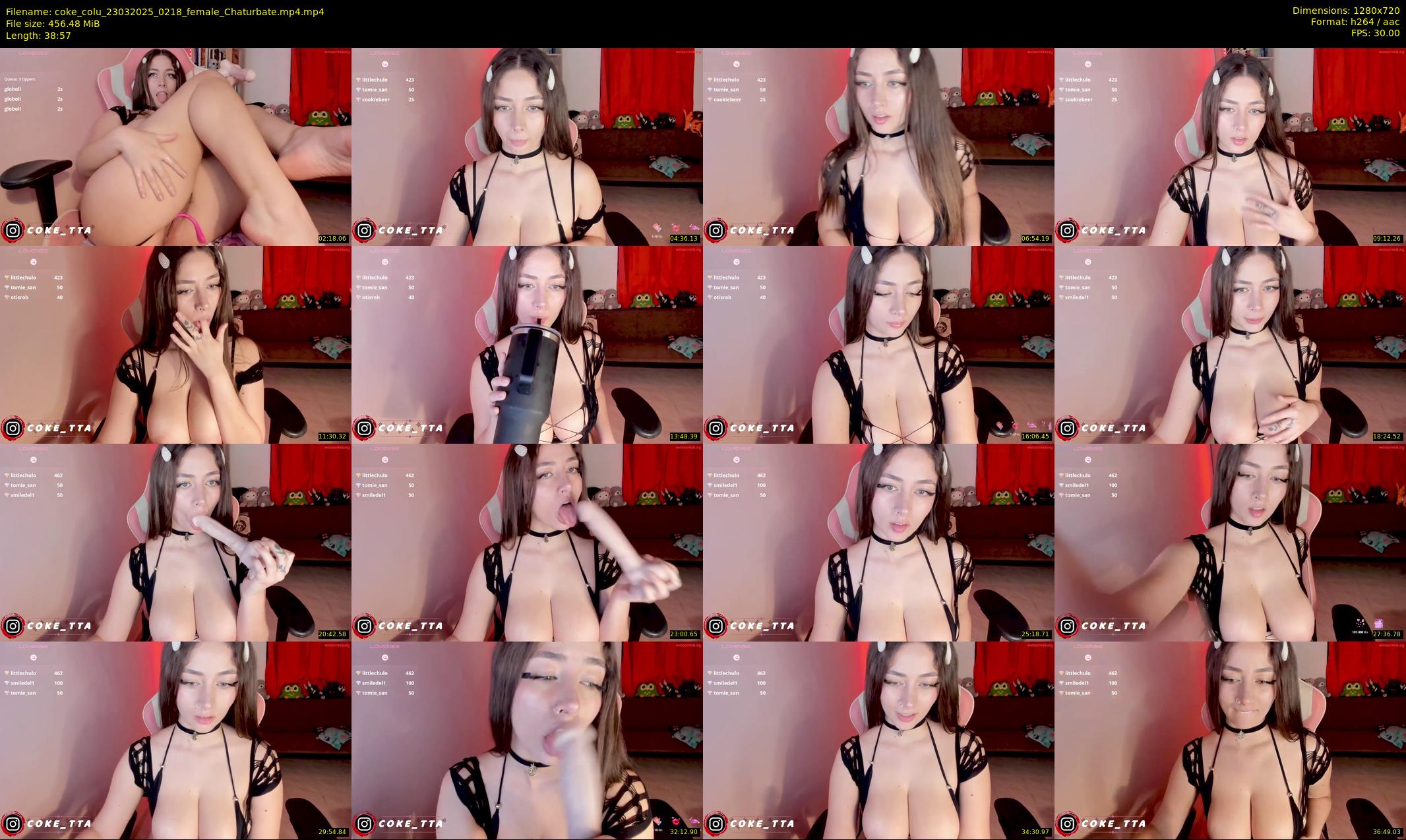 coke_colu — 39 minute Chaturbate female cam show recording, 720p, Mar 23, 2025
