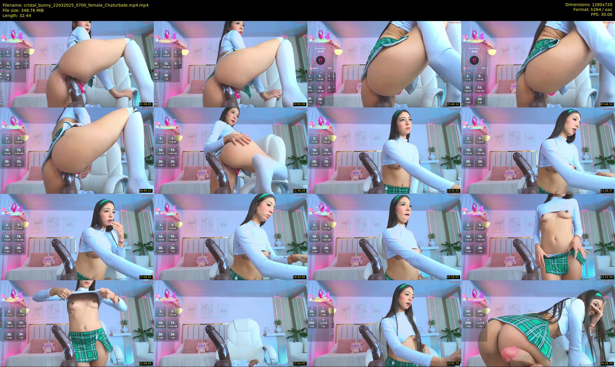 cristal_bunny — 33 minute Chaturbate female cam show recording, 720p, Mar 22, 2025