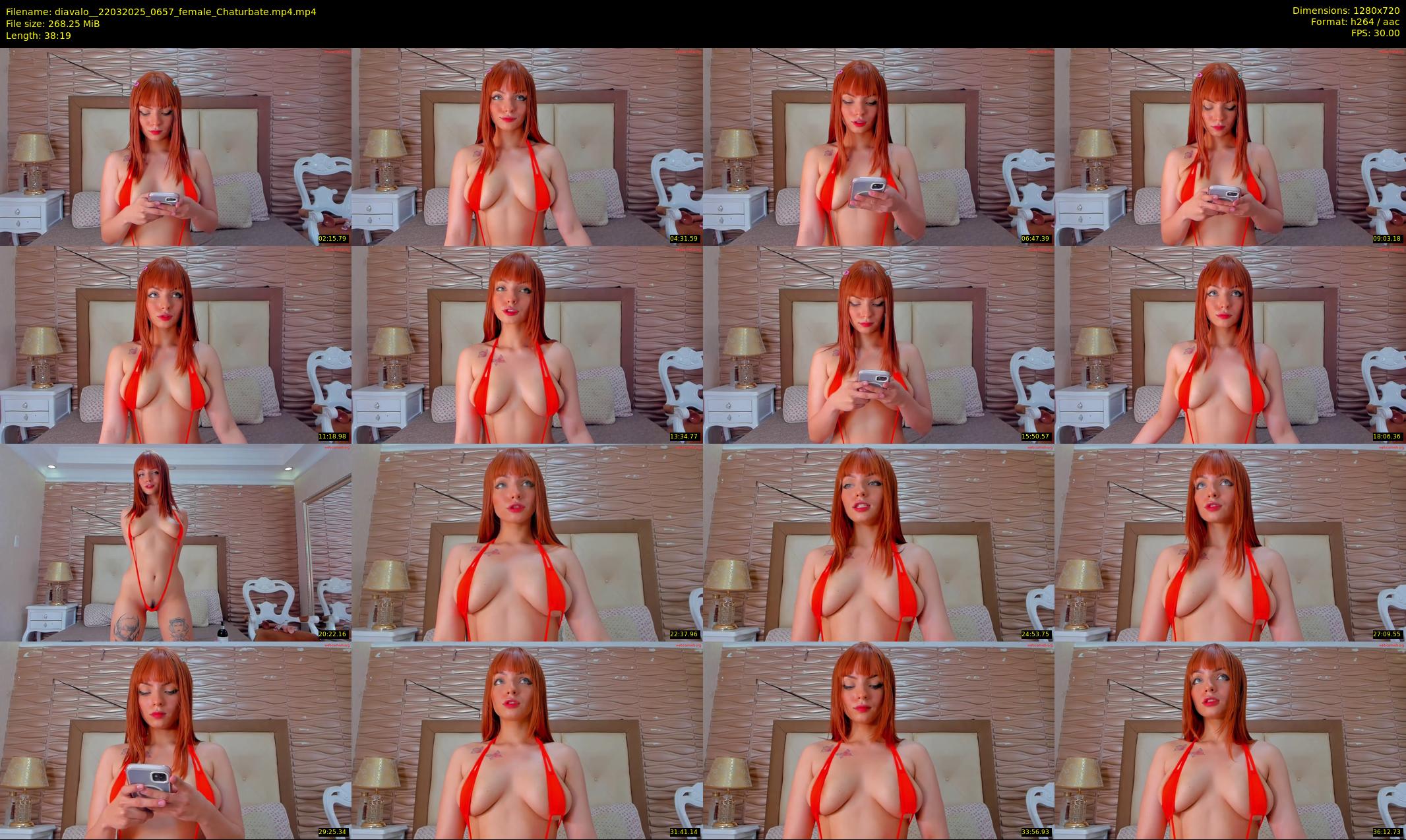 diavalo_ — 39 minute Chaturbate female cam show recording, 720p, Mar 22, 2025