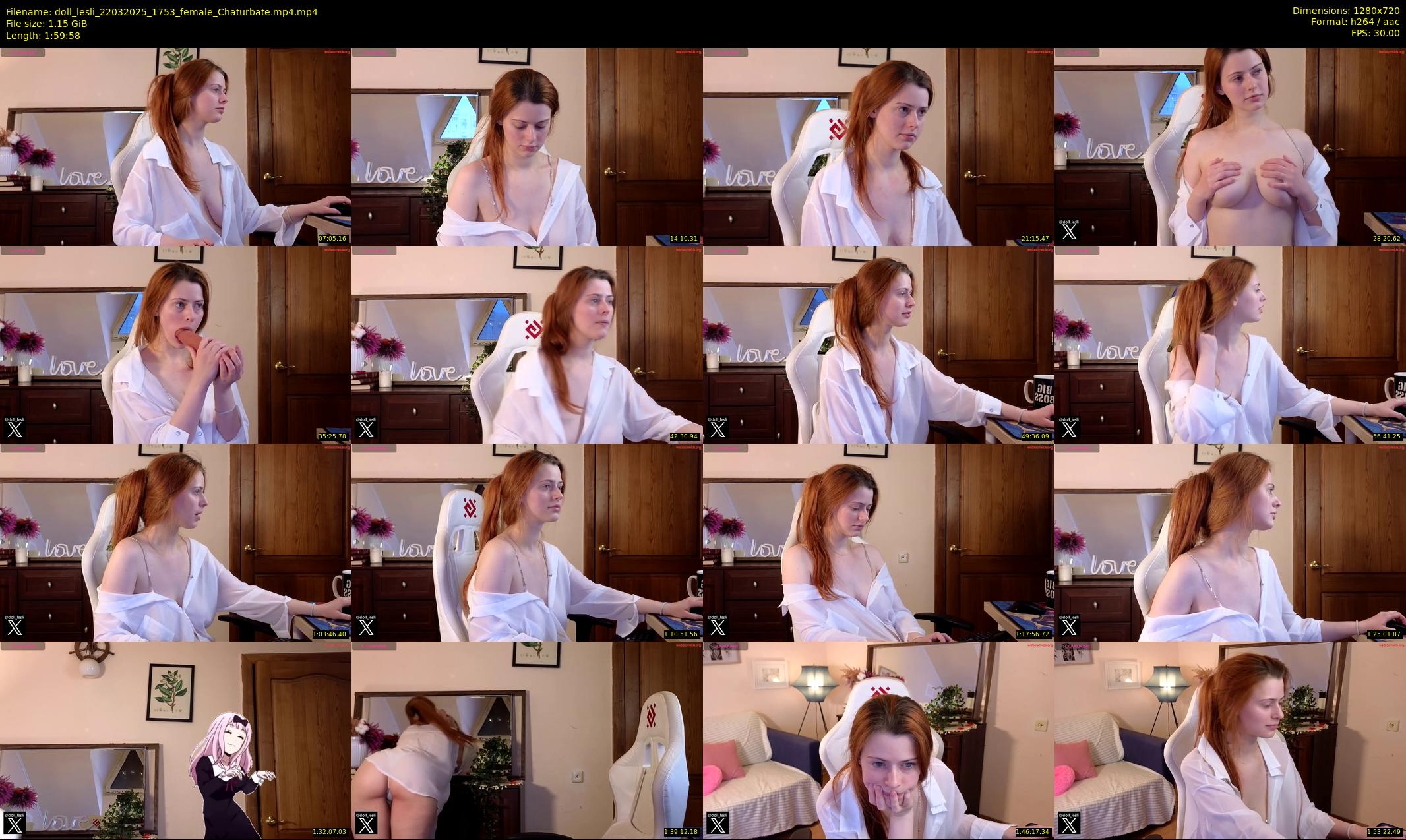 doll_lesli — 120 minute Chaturbate female cam show recording, 720p, Mar 22, 2025