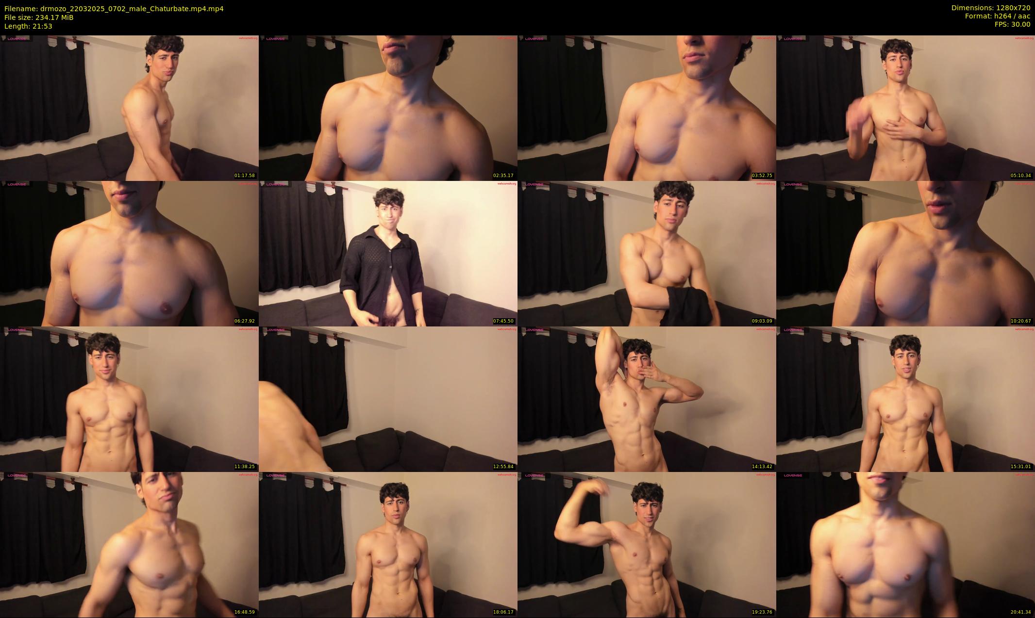 drmozo — 22 minute Chaturbate male cam show recording, 720p, Mar 22, 2025