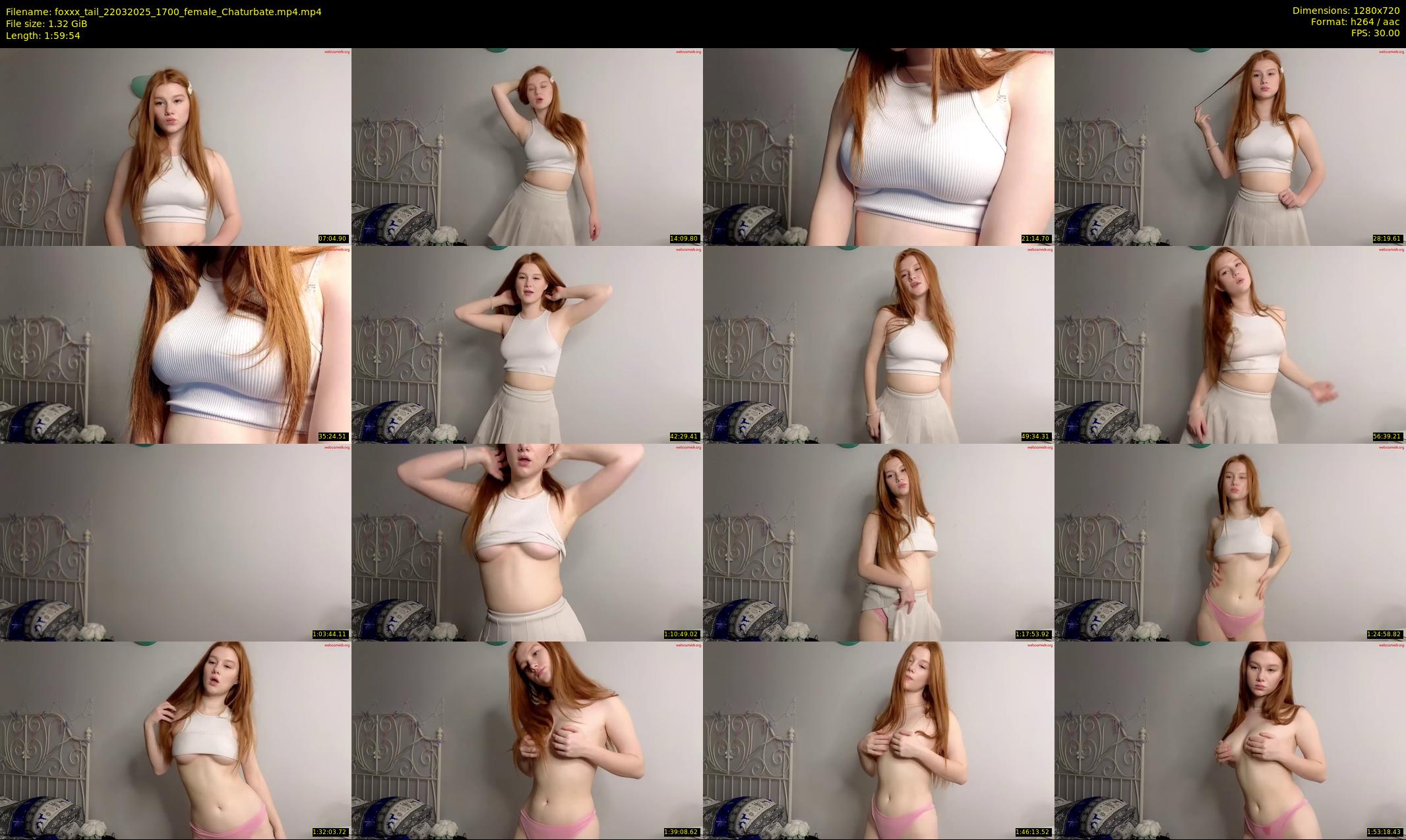 foxxx_tail — 120 minute Chaturbate female cam show recording, 720p, Mar 22, 2025