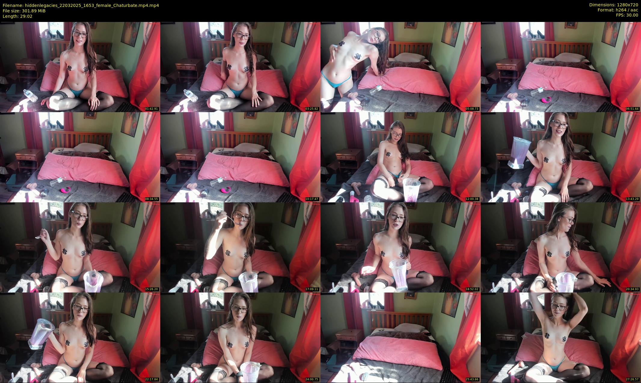 hiddenlegacies — 30 minute Chaturbate female cam show recording, 720p, Mar 22, 2025