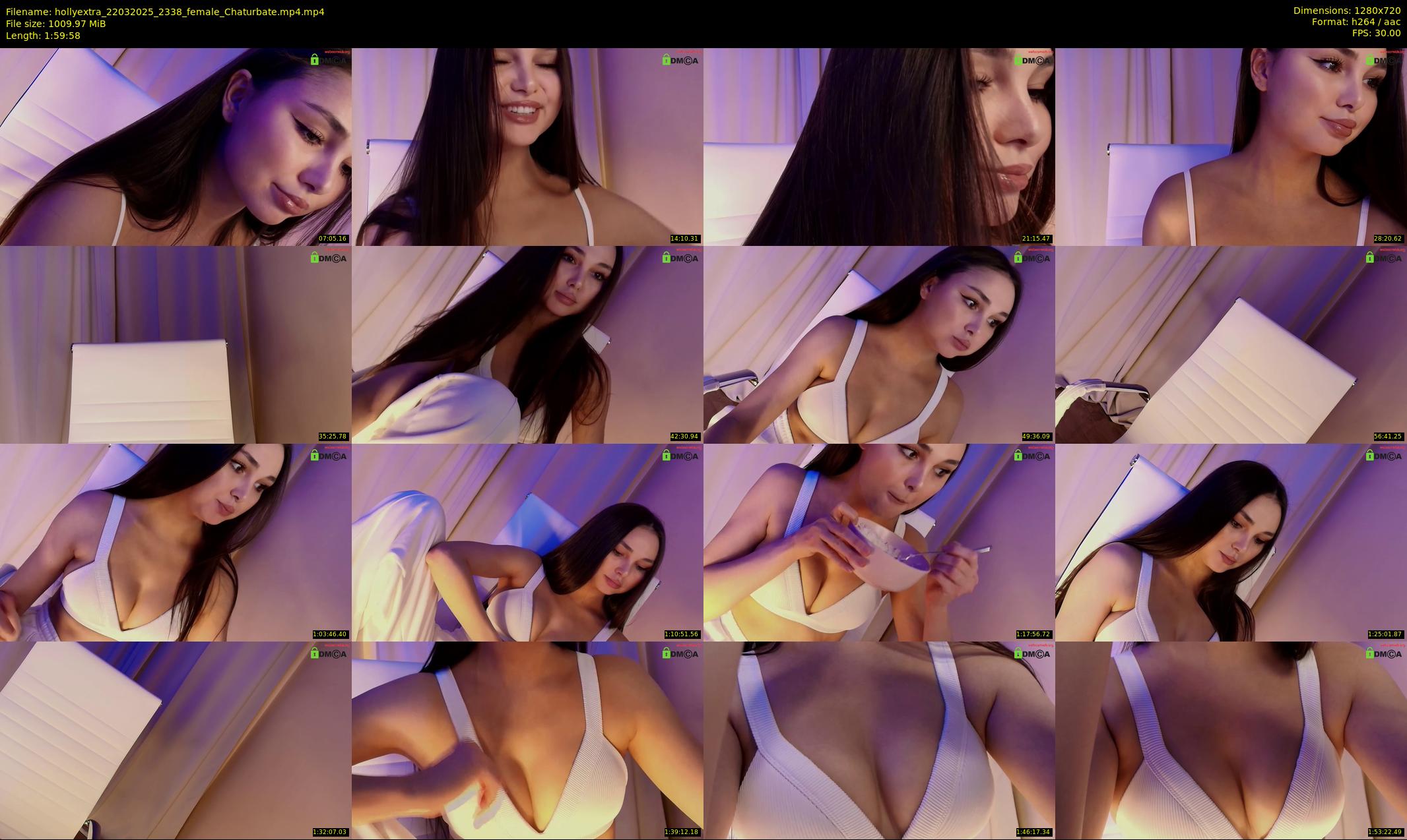 hollyextra — 120 minute Chaturbate female cam show recording, 720p, Mar 22, 2025