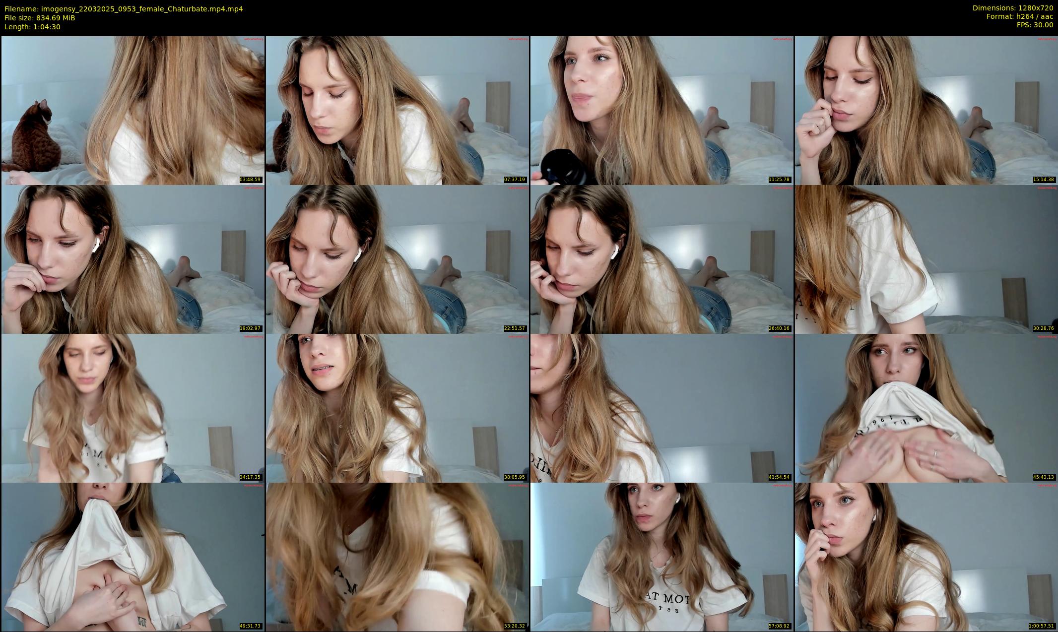 imogensy — 65 minute Chaturbate female cam show recording, 720p, Mar 22, 2025