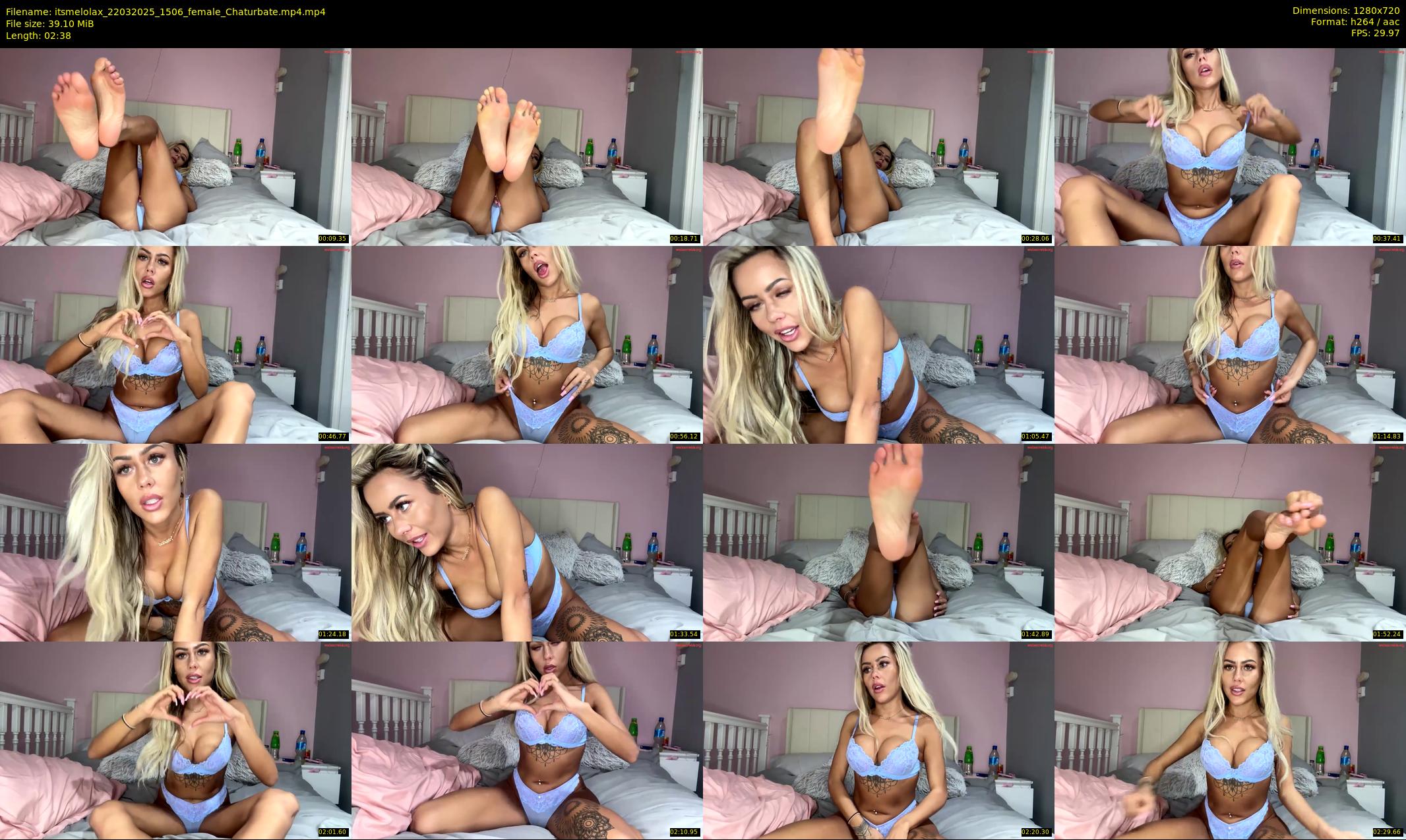 itsmelolax — 3 minute Chaturbate female cam show recording, 720p, Mar 22, 2025
