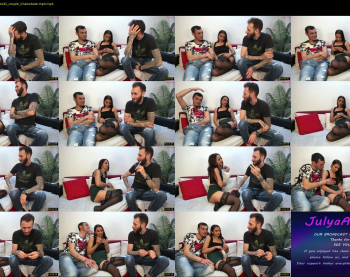 julyaandraul — 18 minute Chaturbate couple cam show recording, 720p, Mar 23, 2025