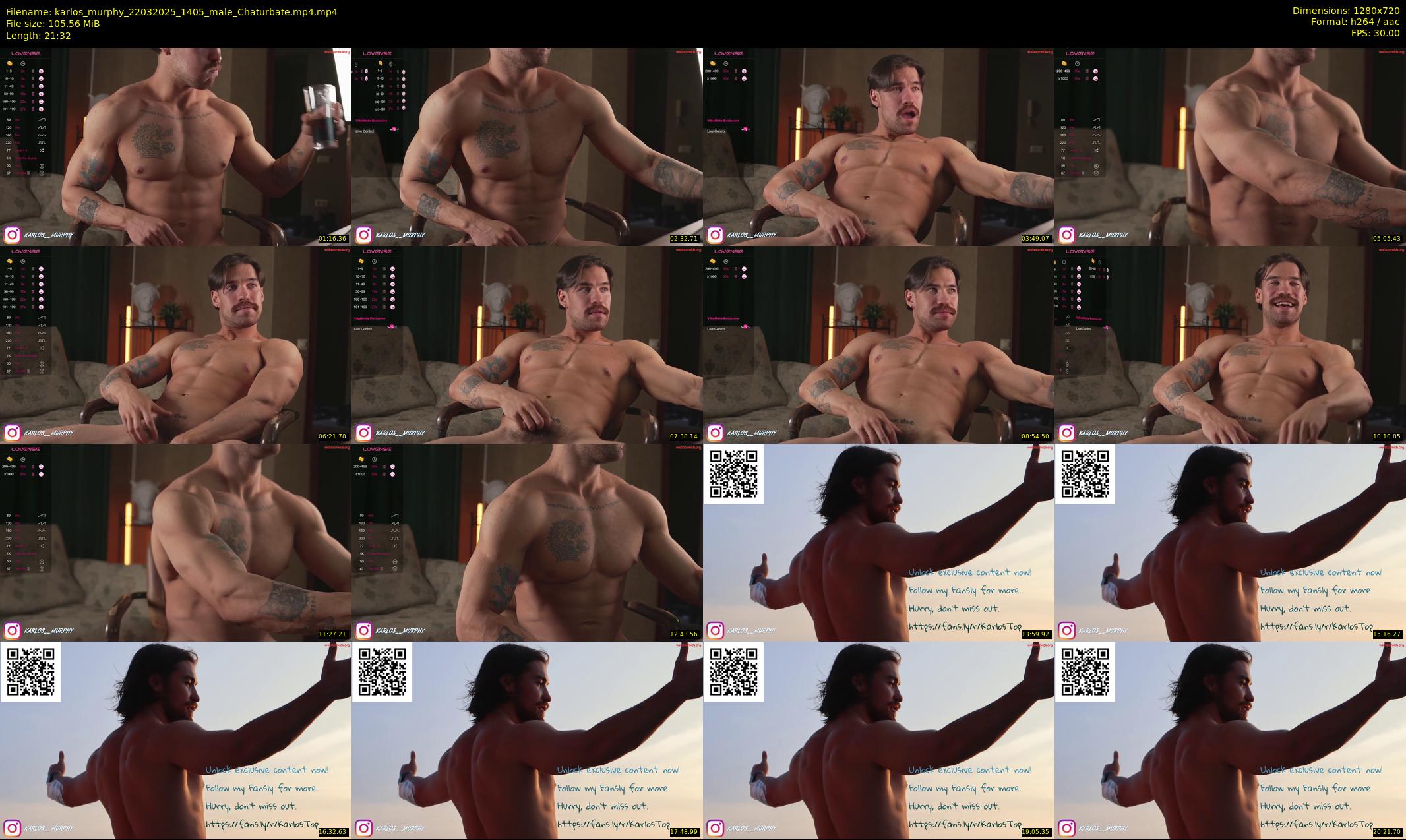 karlos_murphy — 22 minute Chaturbate male cam show recording, 720p, Mar 22, 2025