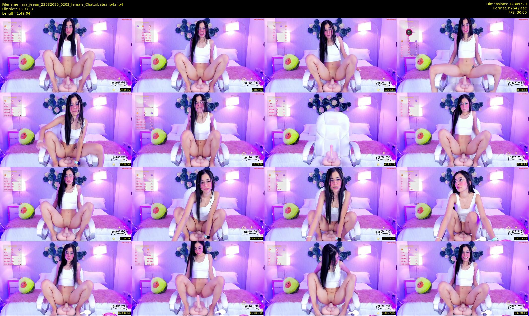 lara_jeean — 110 minute Chaturbate female cam show recording, 720p, Mar 23, 2025