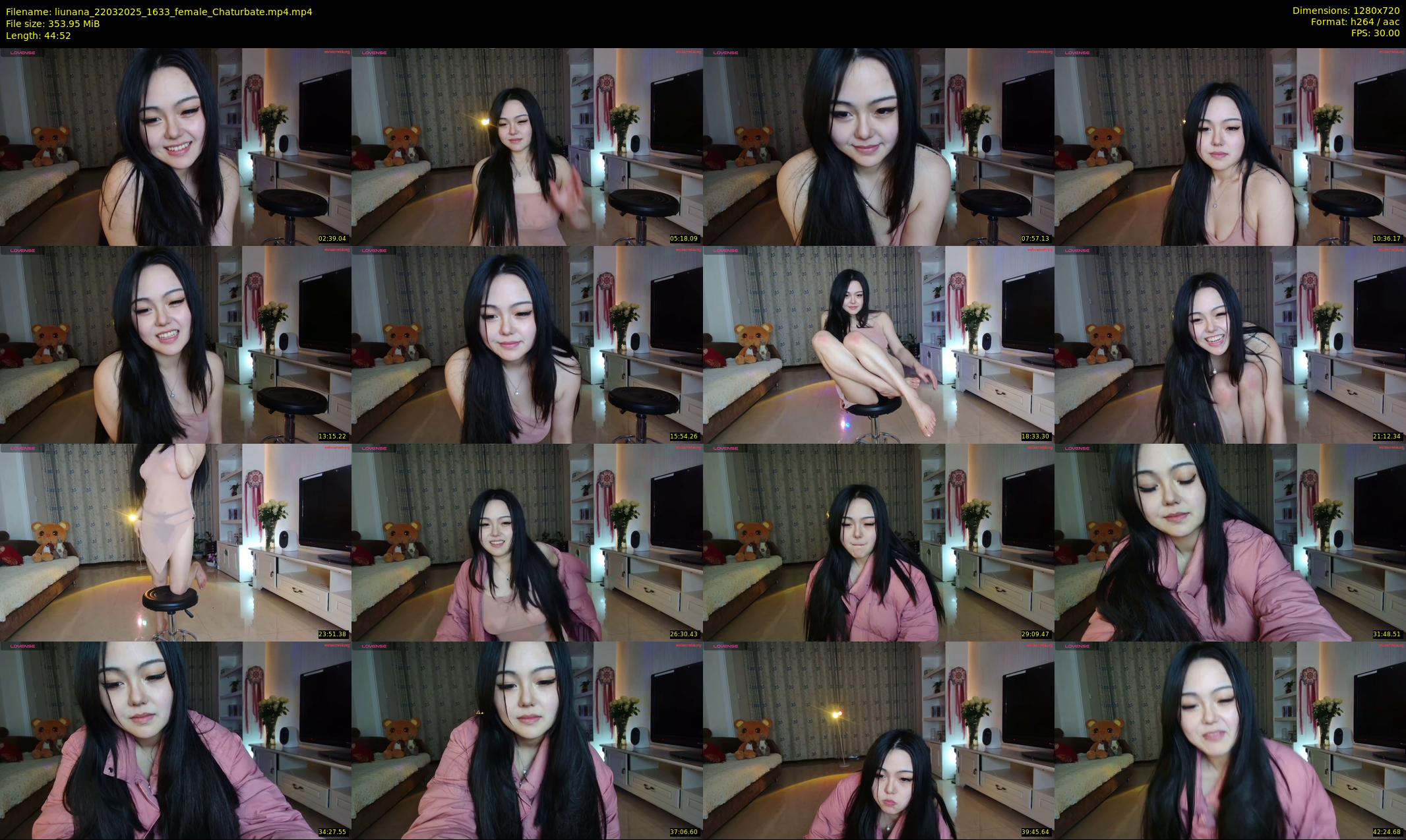 liunana — 45 minute Chaturbate female cam show recording, 720p, Mar 22, 2025