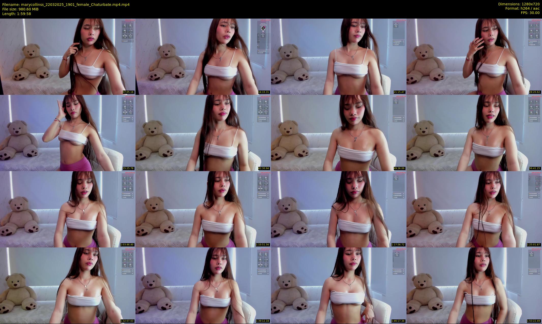 marycollinss — 120 minute Chaturbate female cam show recording, 720p, Mar 22, 2025