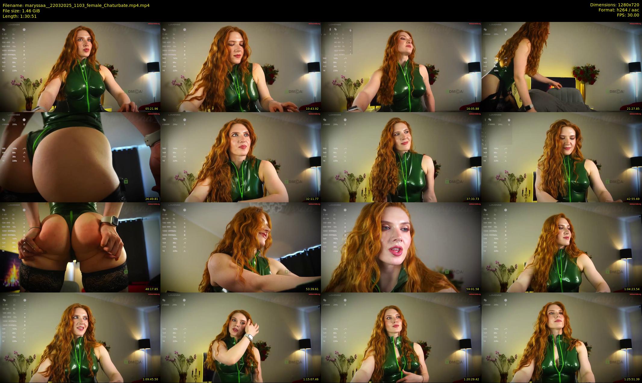 maryssaa_ — 91 minute Chaturbate female cam show recording, 720p, Mar 22, 2025