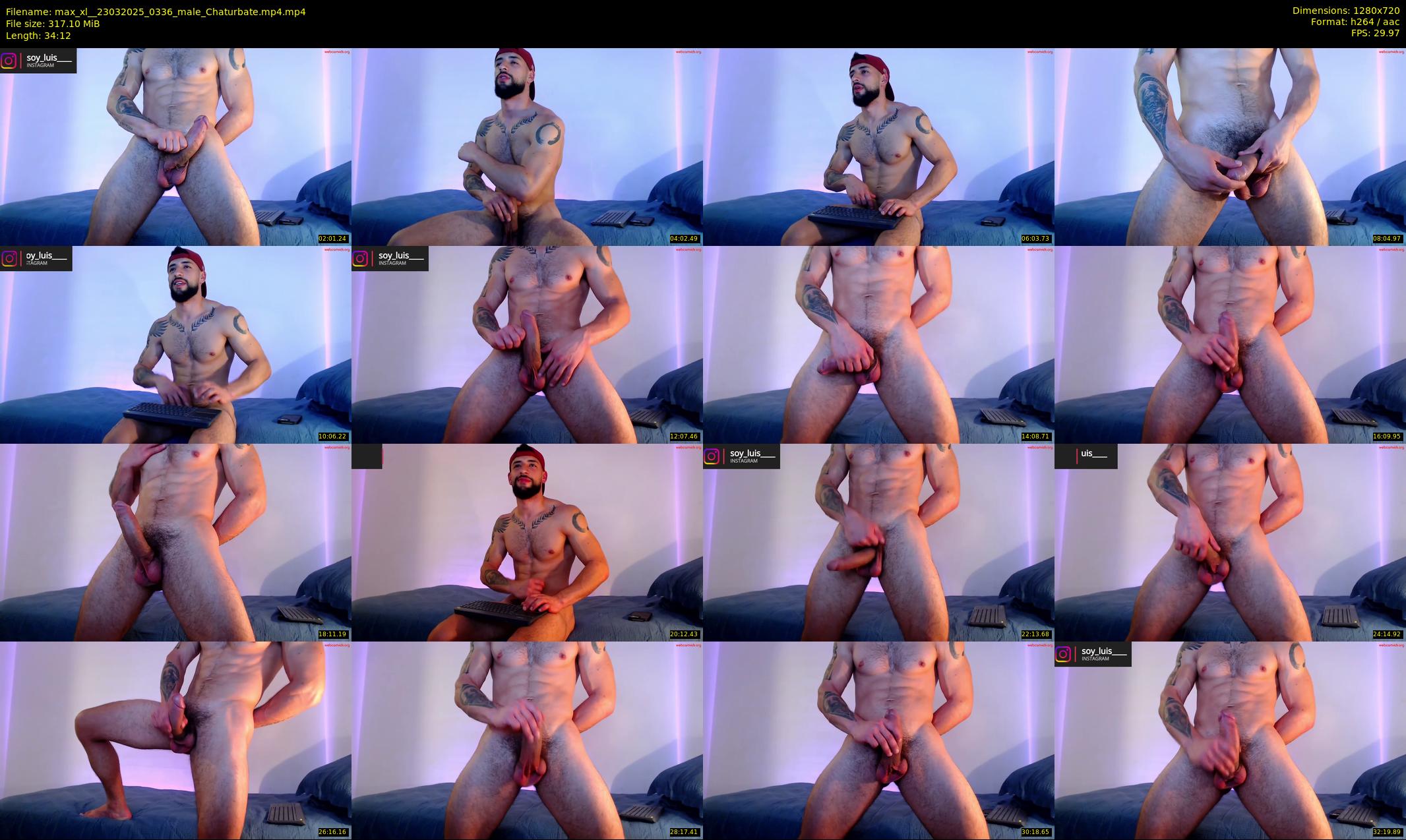 max_xl_ — 35 minute Chaturbate male cam show recording, 720p, Mar 23, 2025