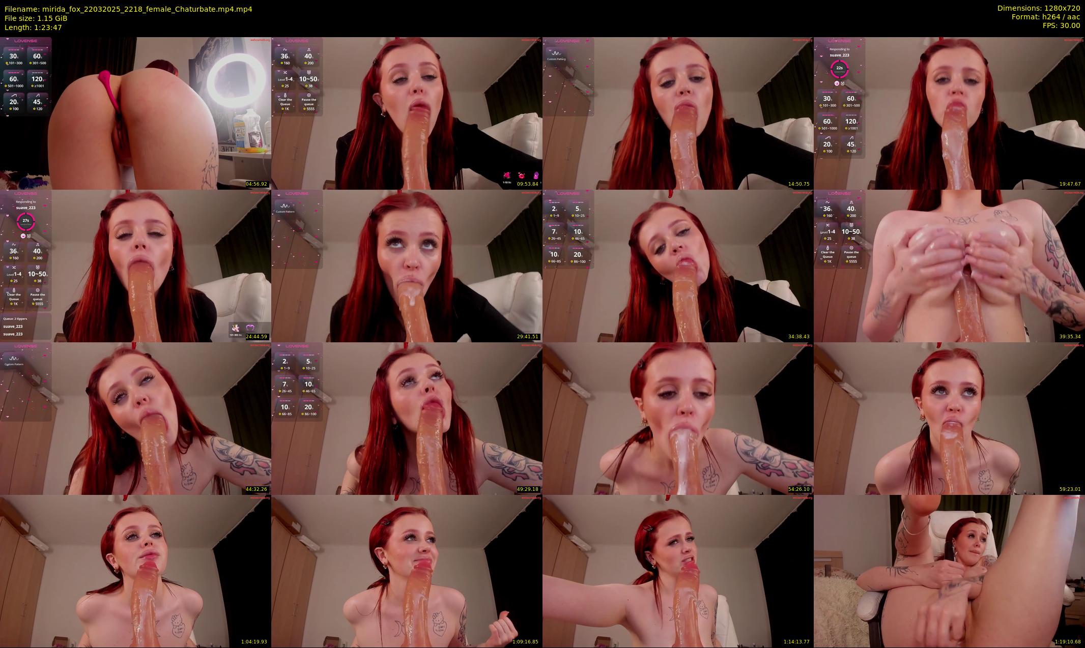 mirida_fox — 84 minute Chaturbate female cam show recording, 720p, Mar 22, 2025
